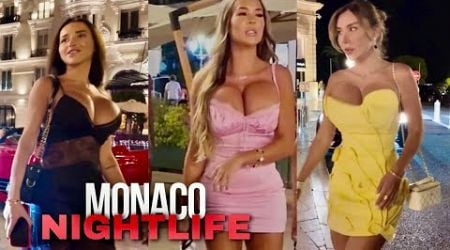 BILLIONNAIRES NIGHTLIFE SUMMER IN MONACO 2024 | SUPERCARS #billionaire #luxury