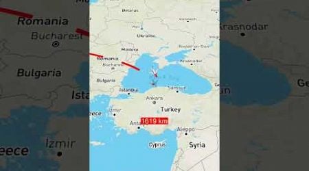 Distance between Austria and Israel #ukrainerussiaborder #military #moscowregion #army #aviation