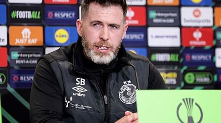 Shamrock Rovers boss reacts to claim that Europa Conference League action puts him in shop window