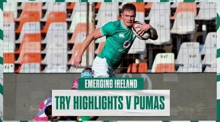 Try Time: Emerging Ireland Score Six Tries In Opening Victory Over Pumas