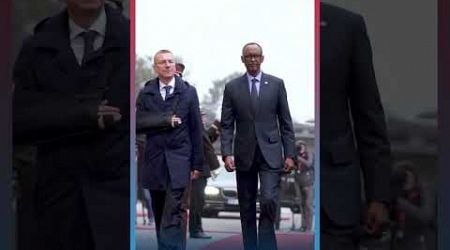 #president Kagame in latvia #ikazemunyarwanda #shorts