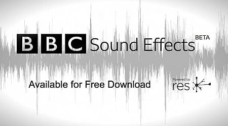 Free: Download Over 33,000 Sounds from the BBC Sound Effects Archive