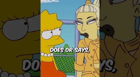 What Happens When Lisa Meets Lady Gaga? #thesimpsons