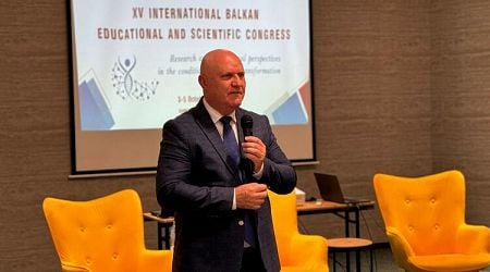 Education Minister Tsokov Opens Forum of Educators from Four Balkan Universities