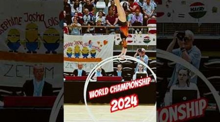 World Championships 2024 in Gymwheel Woman Straight Line Finals Birgit Halwachs