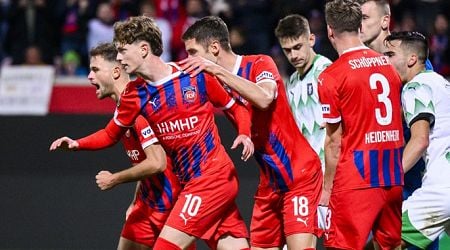 Debutants Heidenheim start Conference League 2-1 over Ljubljana