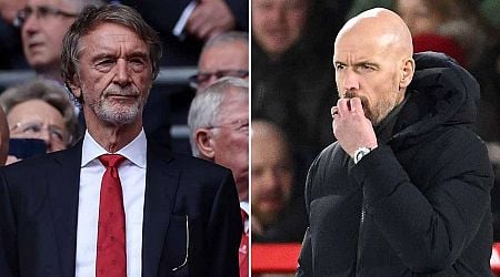 Man Utd co-owner Jim Ratcliffe flying in for Aston Villa match amid Erik ten Hag sack threat