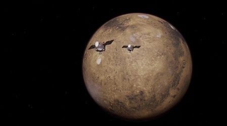 NASA's Psyche mission sends signal from Mars orbit