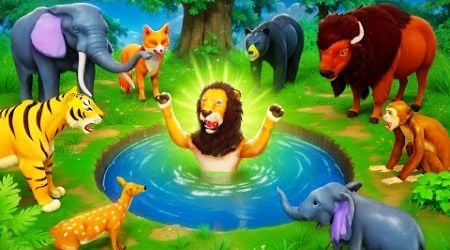 The Fake Lion King vs. The Pride: Epic Battle in Animal Kingdom | Wildlife Adventures 2024