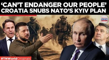 Croatia Backs Out of NATO Military Support! | Is Ukraine Losing Allies? | Times Now World