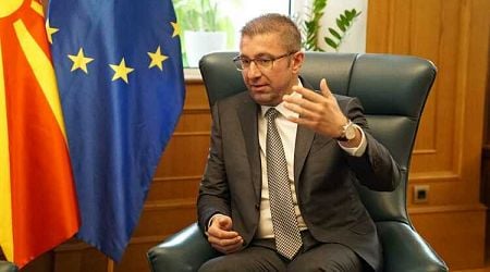 North Macedonia's Prime Minister Mickoski Comments on EU Council President Orban's Offer to Mediate between North Macedonia and Bulgaria 