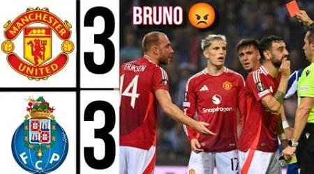 FC Porto vs Manchester United (3:3) Highlights, Europa League 2025