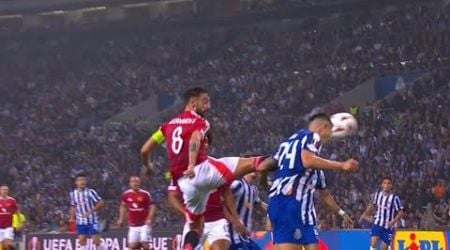 Bruno Fernandes Red Card vs FC Porto, Man Utd vs FC Porto Highlights, Europa league 2024