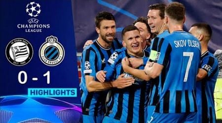 Sturm Graz 0-1 Club Brugge | Highlights | Moments Forts | Hoogtepunten | UEFA Champions League 2024