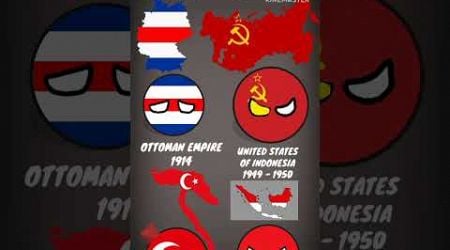 &quot;History of Turkey, Indonesia, Russia and Germany&quot; || #history #fast #countryballs