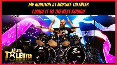 NORSKE TALENTER AUDITION 2024 (Norway&#39;s Got Talent) - MAURICIO EXTREME DRUMS PERFORMANCE