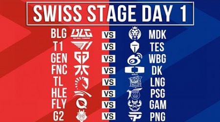 Worlds Highlights ALL GAMES Day 1 | Worlds 2024 Swiss Stage