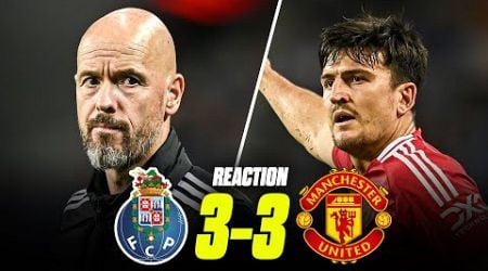 Ten Hag&#39;s Total CHAOS Football...Exhausting | PORTO 3-3 MAN UTD