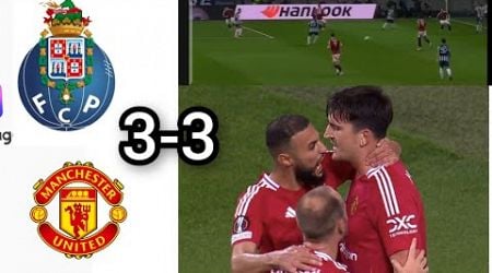 Madness!! Maguire last minute Goal vs Porto saves Ten Hag! Manchester United vs Fc Porto