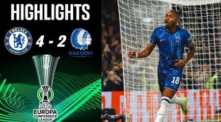 Chelsea vs KAA Gent 4-2 HIGHLIGHTS | UEFA Conference League 2024