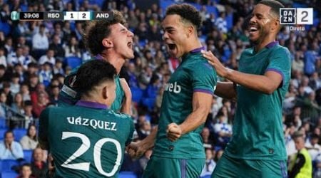 Real Sociedad vs RSC Anderlecht 1-2 Highlights | Resumen Sociedad - Anderlecht | Europa League 2024