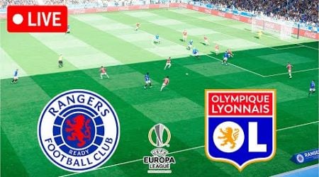 GLASGOW RANGERS X LYON | AOVIVO COM IMAGEM LIGA EUROPA | ASSISTA AGORA | DIRETO PES