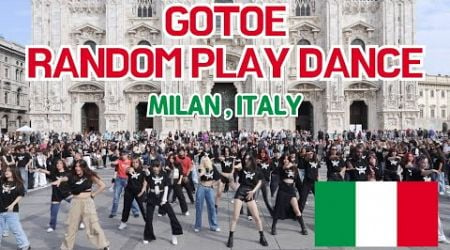 GOTOE&#39;s KPOP RANDOM PLAY DANCE in Milan,Italy (feat DKB,Candy Shop)