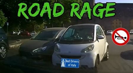 BAD DRIVERS OF ITALY dashcam compilation 10.3 - ROAD RAGE