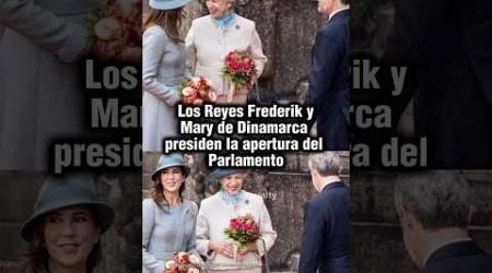 Los Reyes Frederik y Mary presiden la apertura del Parlamento #kingfrederik #queenmary #denmark