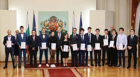 President Radev Confers 2024 John Atanasoff Awards for Excellence in Technology and Innovation