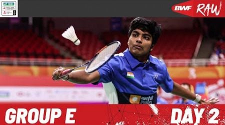 BWF World Junior Mixed Team Championships 2024 | India vs. Mauritius | Group E