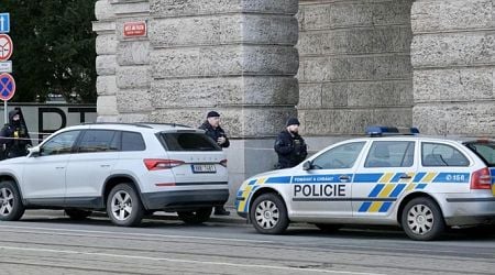 Man arrested in Czech for school shooting threat