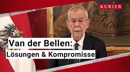 Wer bekommt Regierungsauftrag? Van der Bellen bleibt vage