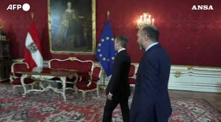 Austria, il presidente Van der Bellen incontra il leader di estrema destra Kickl