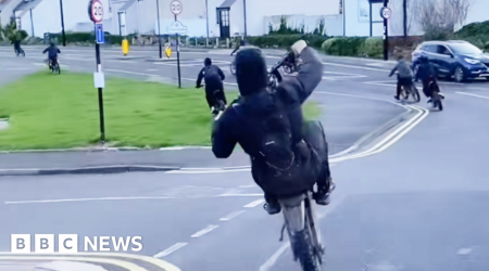 Dangerous e-bike riders 'putting town under siege'