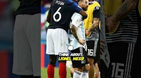 What POGBA said to MESSI will blow your mind ?