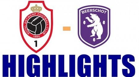 Royal Antwerp 4-0 K Beerschot VA Highlights &amp; Goals | Pro League 2024/25