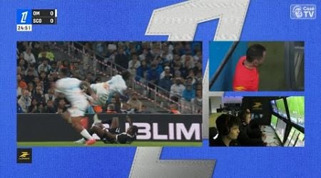 Lilian Raolisoa RED CARD | Marseille vs Angers 0-0 Highlights | Ligue 1 2024-2025