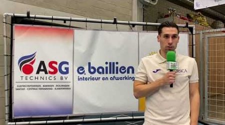 Rode Duivel Steven Dillien won vandaag met RSCA Futsal met 1-10 van ZVK Eisden Dorp.