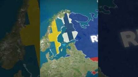 Sweden joined NATO and ruins completely the plan of Russia in the ouest #russia