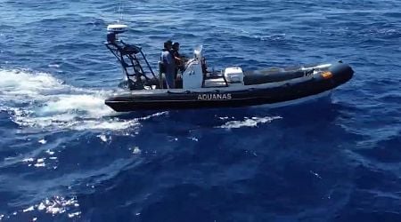 Four tons of cocaine intercepted near Lanzarote, Dutchman arrested