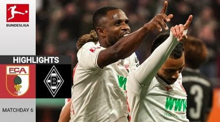 FC Augsburg - Borussia M&#39;Gladbach | 2:1 | Zusammenfassung | Bundesliga 2024-25 | augsburg gladbach