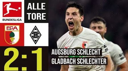 Augsburg schlecht - Gladbach schlechter! FC Augsburg vs. Gladbach | Highlights - Alle Tore