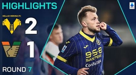 VERONA-VENEZIA 2-1 | HIGHLIGHTS | Verona win the derby | SERIE A 2024/25