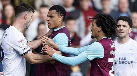 Burnley 0-0 Preston North End: Tempers flare in controversial goalless draw