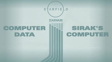 Starfield | Computer Data | Sirak&#39;s Computer