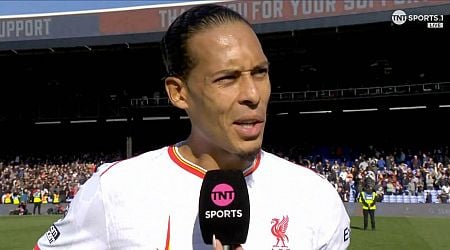 Virgil Van Dijk gives surprising three-word response to Liverpool statistic