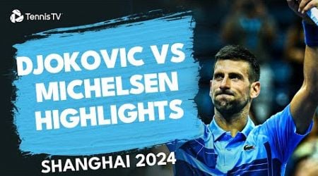 Novak Djokovic Plays His First Match In China Since 2019! | Shanghai 2024 Highlights