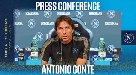 LIVE | La conferenza stampa di Mister Antonio Conte in vista di Napoli - Como