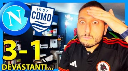 NAPOLI-COMO 3-1: DEVASTANTI...